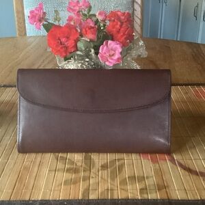Coach Brown Leather Wallet